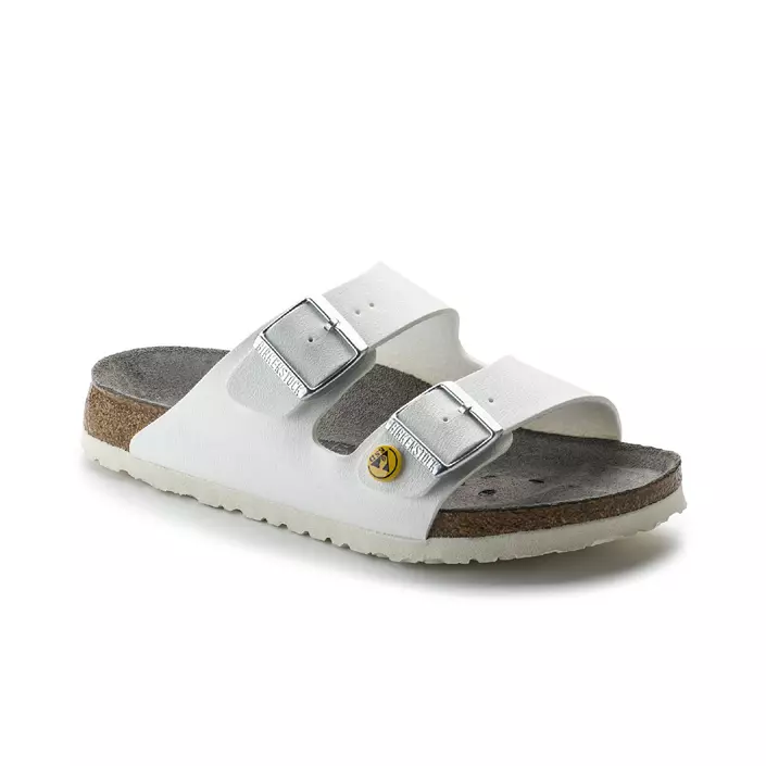 Birkenstock Arizona ESD Regular Fit sandals, White, large image number 0