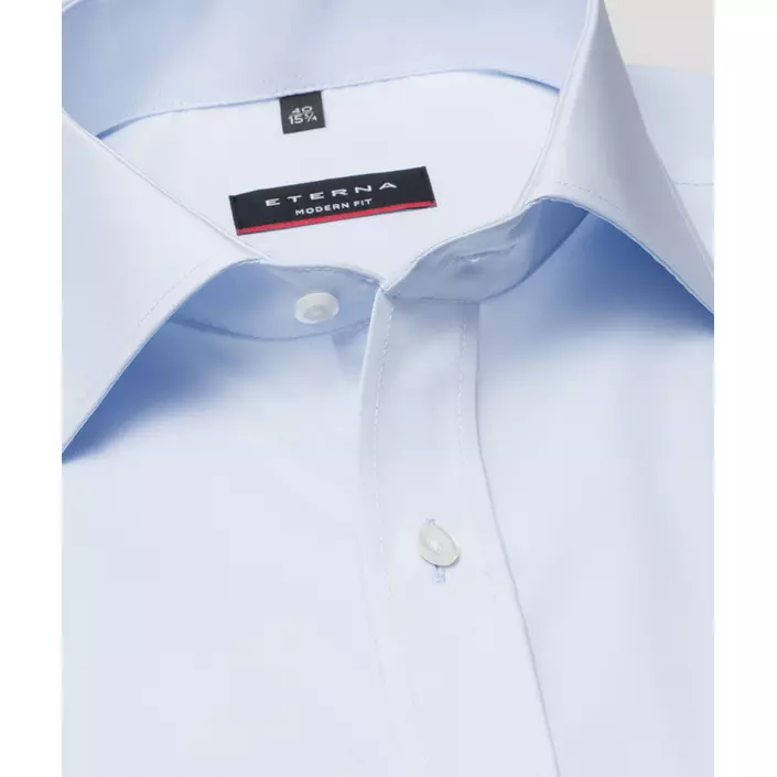 Eterna Uni Modern fit Poplin shirt, Lightblue, large image number 3