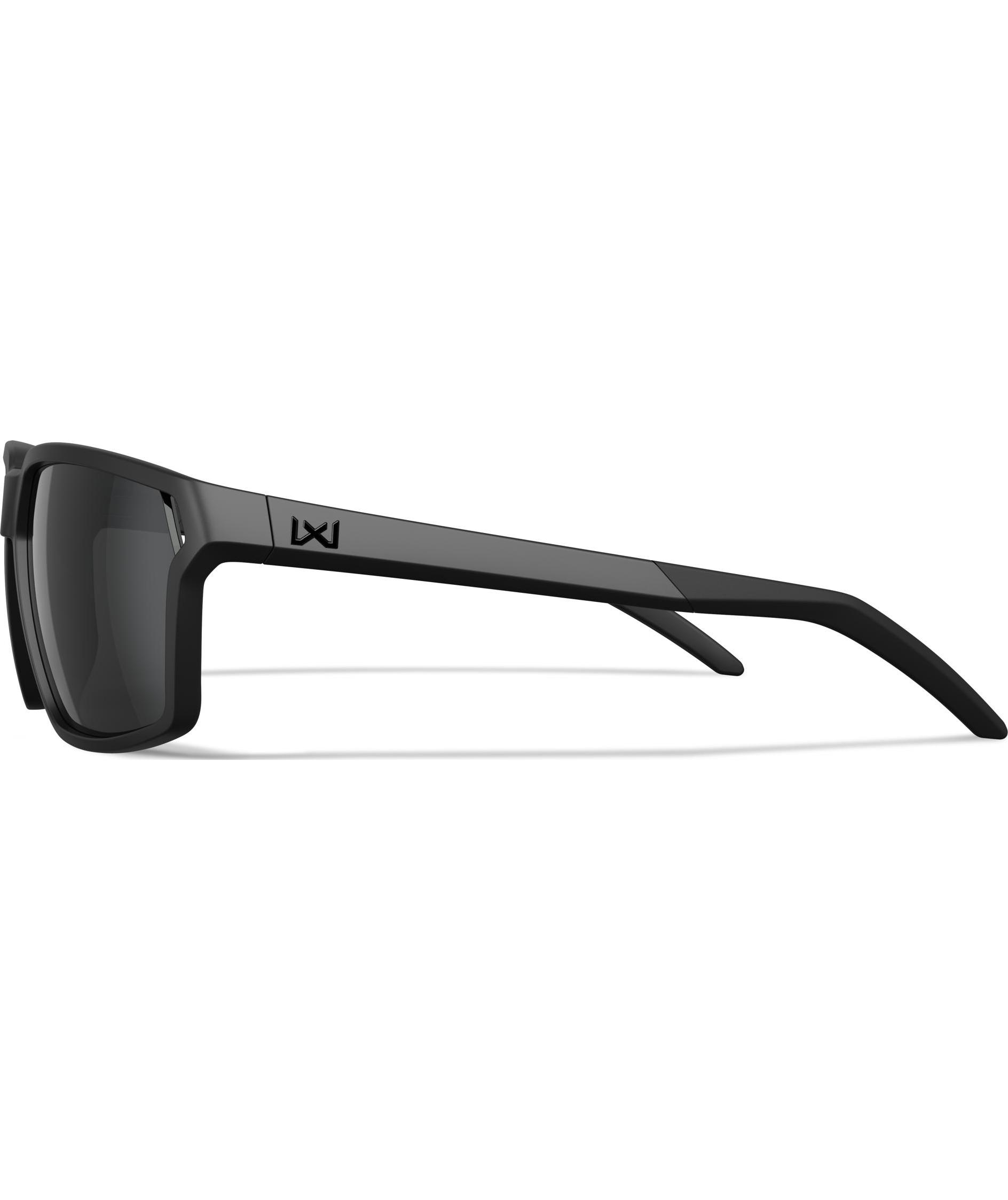 Wiley X WX Sierra sunglasses, Matte Black/Grey, Matte Black/Grey, large image number 3