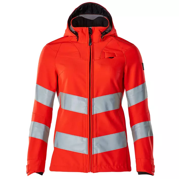 Mascot Safe Supreme Damen Softshelljacke, Hi-Vis Rot, large image number 0