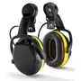 Hellberg Secure ACTIVE høreværn til hjelmmontering, Sort/Gul