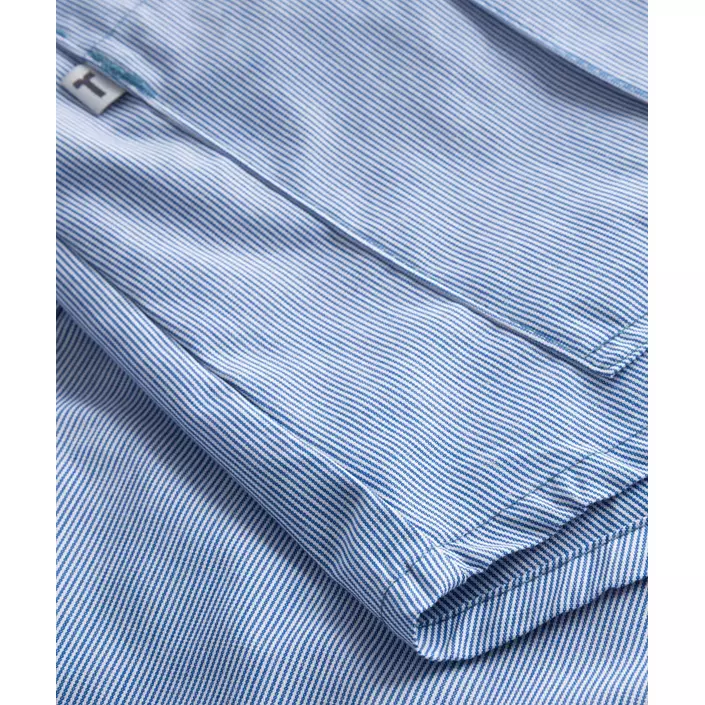 Kentaur women's short-sleeved shirt, Blue/White Stripes, large image number 3