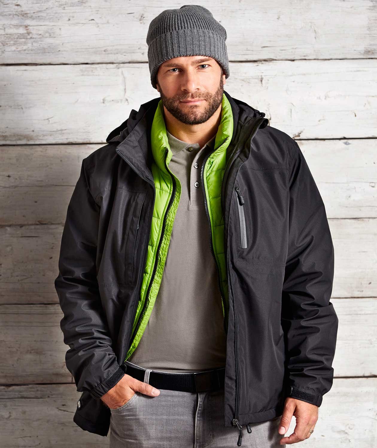 South West Ames shell jacket, Black