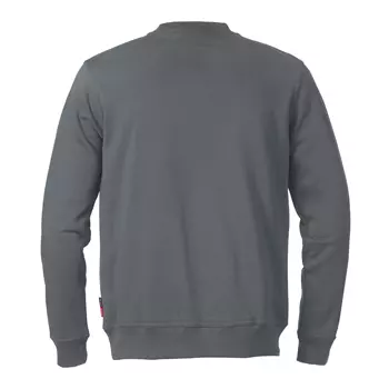 Kansas Match Sweatshirt / Arbeitspullover, Grau