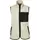 South West Saga women's fleece vest, Off White, Off White, swatch