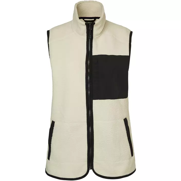 South West Saga women's fleece vest, Off White, large image number 0