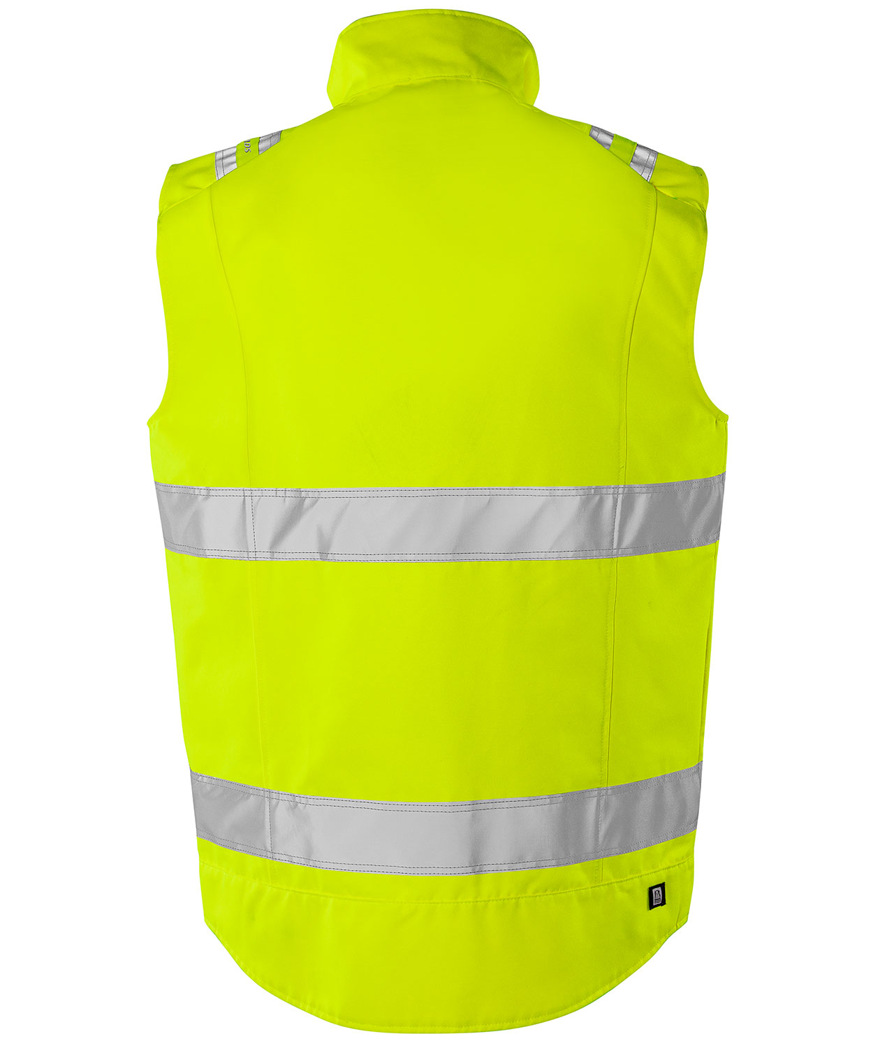 Fristads Green work vest 5067 GPLU, Hi-Vis Yellow, large image number 2