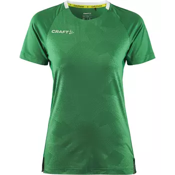 Craft Premier Solid Jersey dame T-shirt, Team green