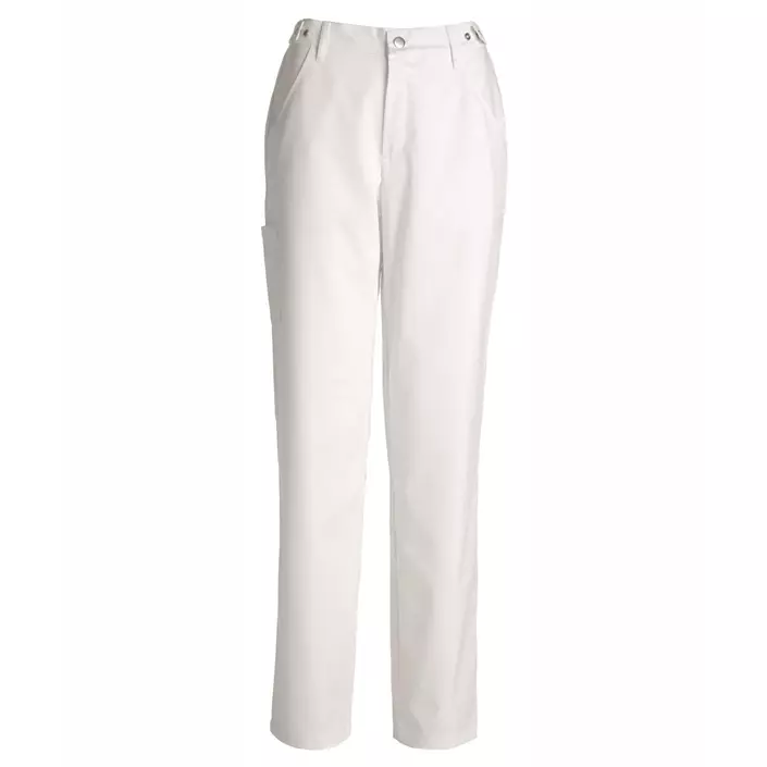 Kentaur  trousers with shorter length, White, large image number 0