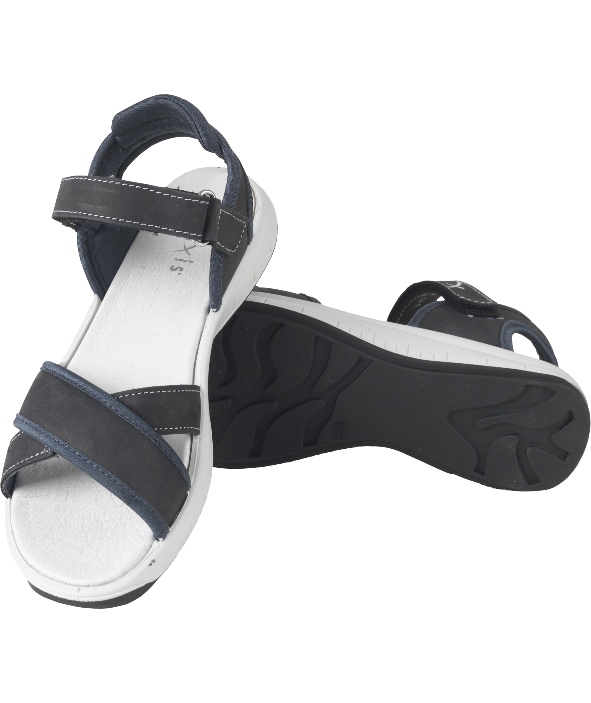 Praxis Garda women's sandals, Black, large image number 1