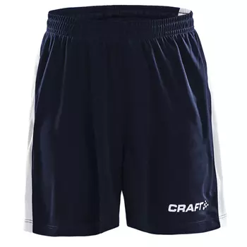 Craft Progress lange shorts for barn, Navy/White