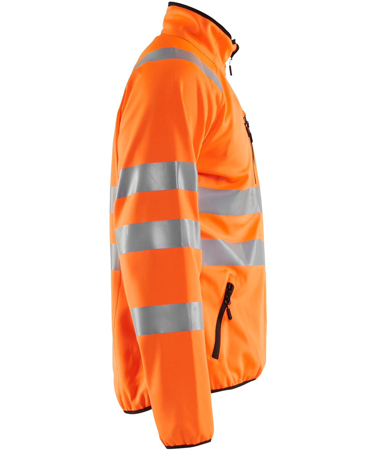 Bl&aring;kl&auml;der softshelljakke, Hi-vis Orange, large image number 4
