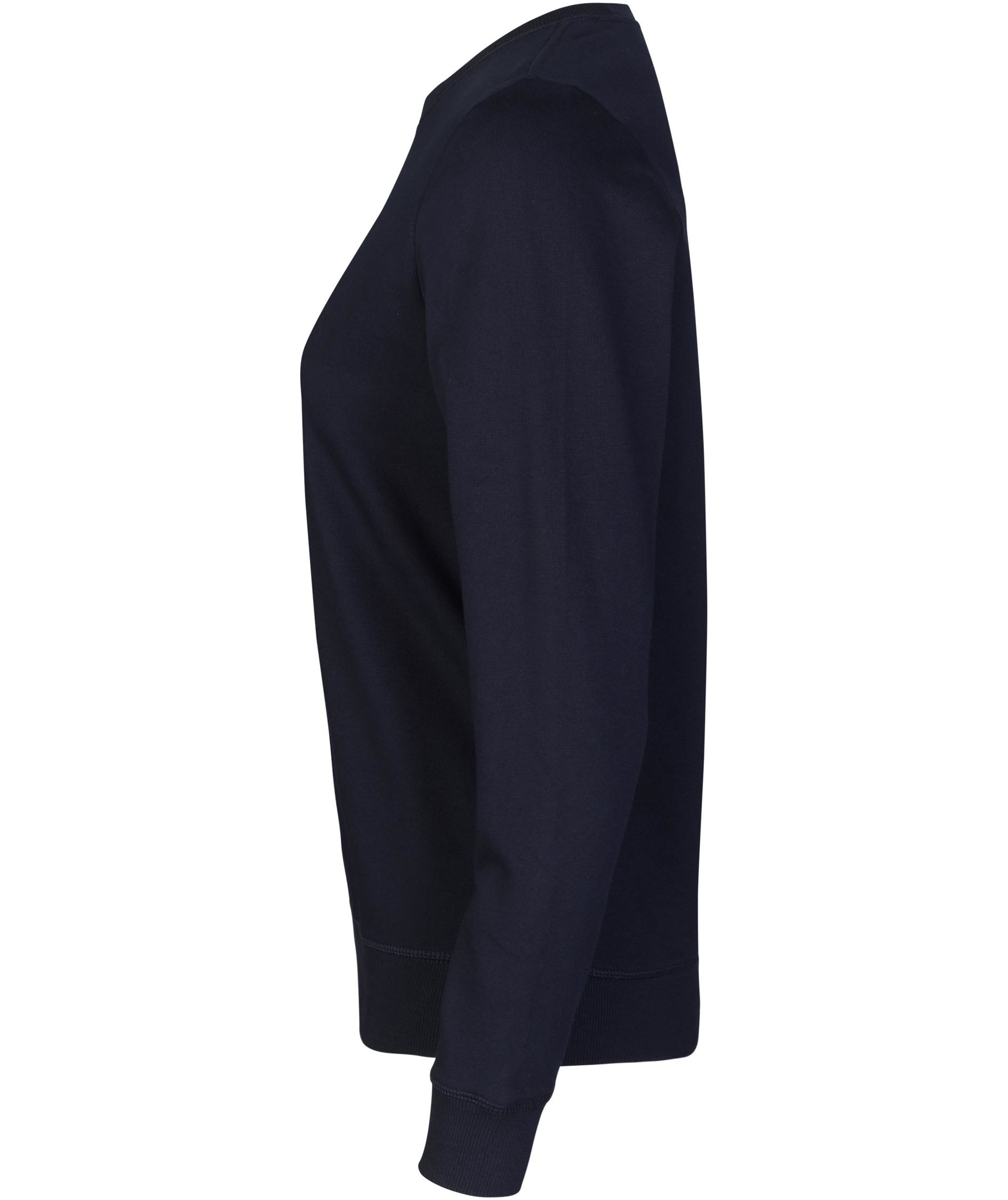 ID organic women's sweatshirt, Navy, large image number 2