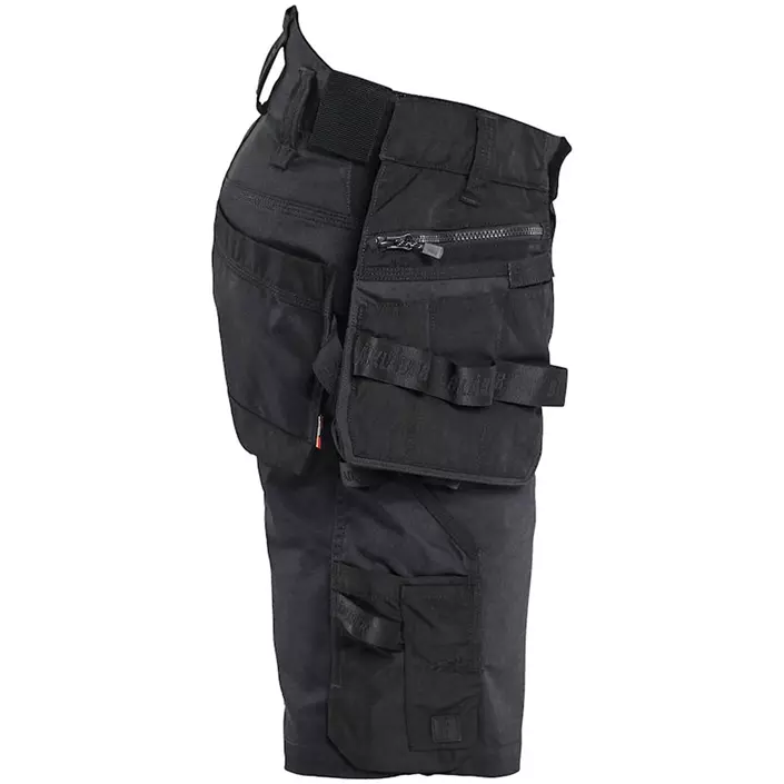Blåkläder Striker hantverksshorts, Svart/Svart, large image number 2