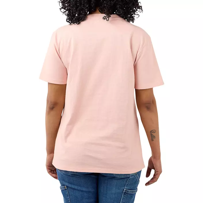 Carhartt Workwear dame T-shirt, Ash Rose, large image number 2
