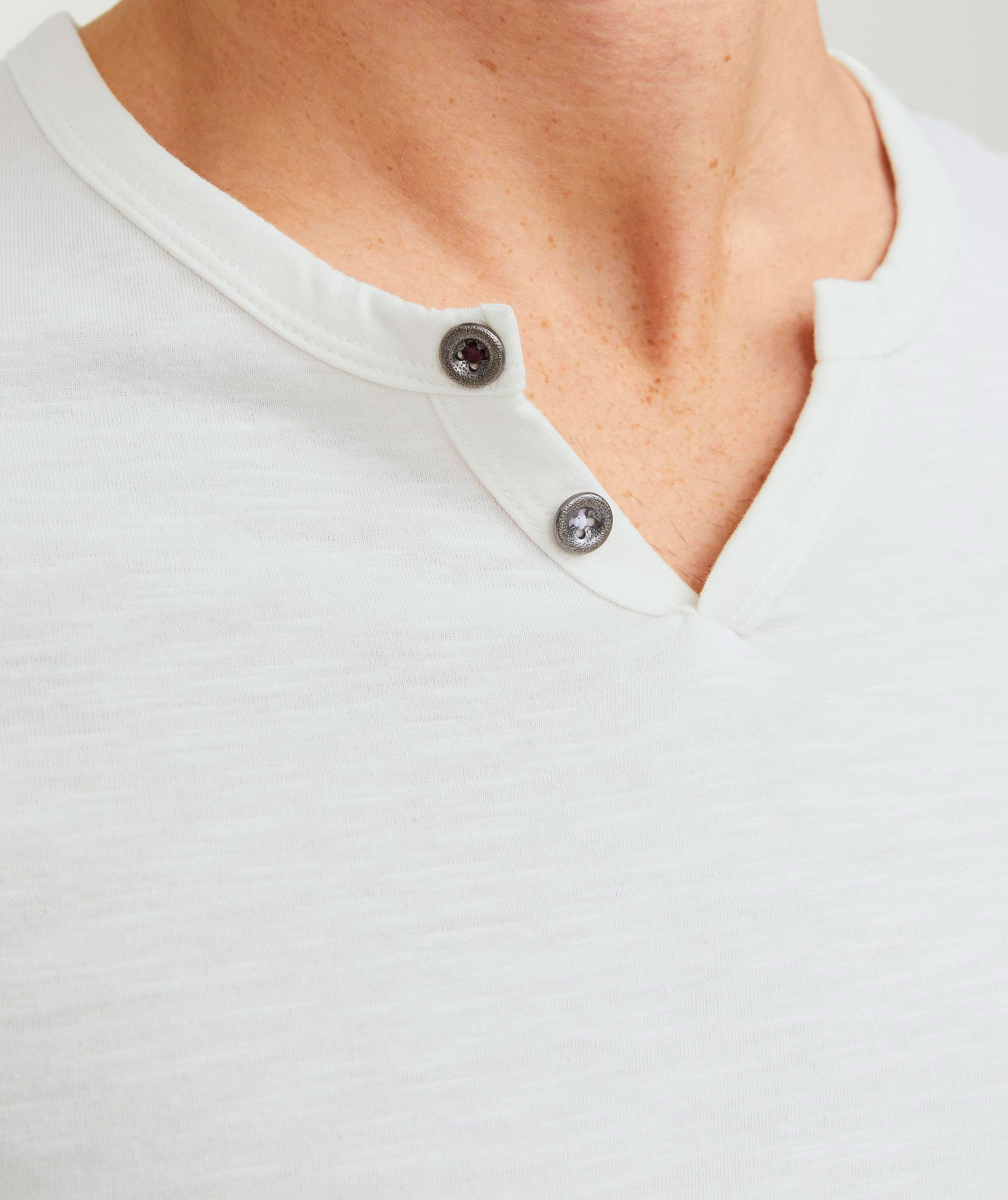 Jack & Jones JJESPLIT T-shirt, Cloud Dancer, large image number 2