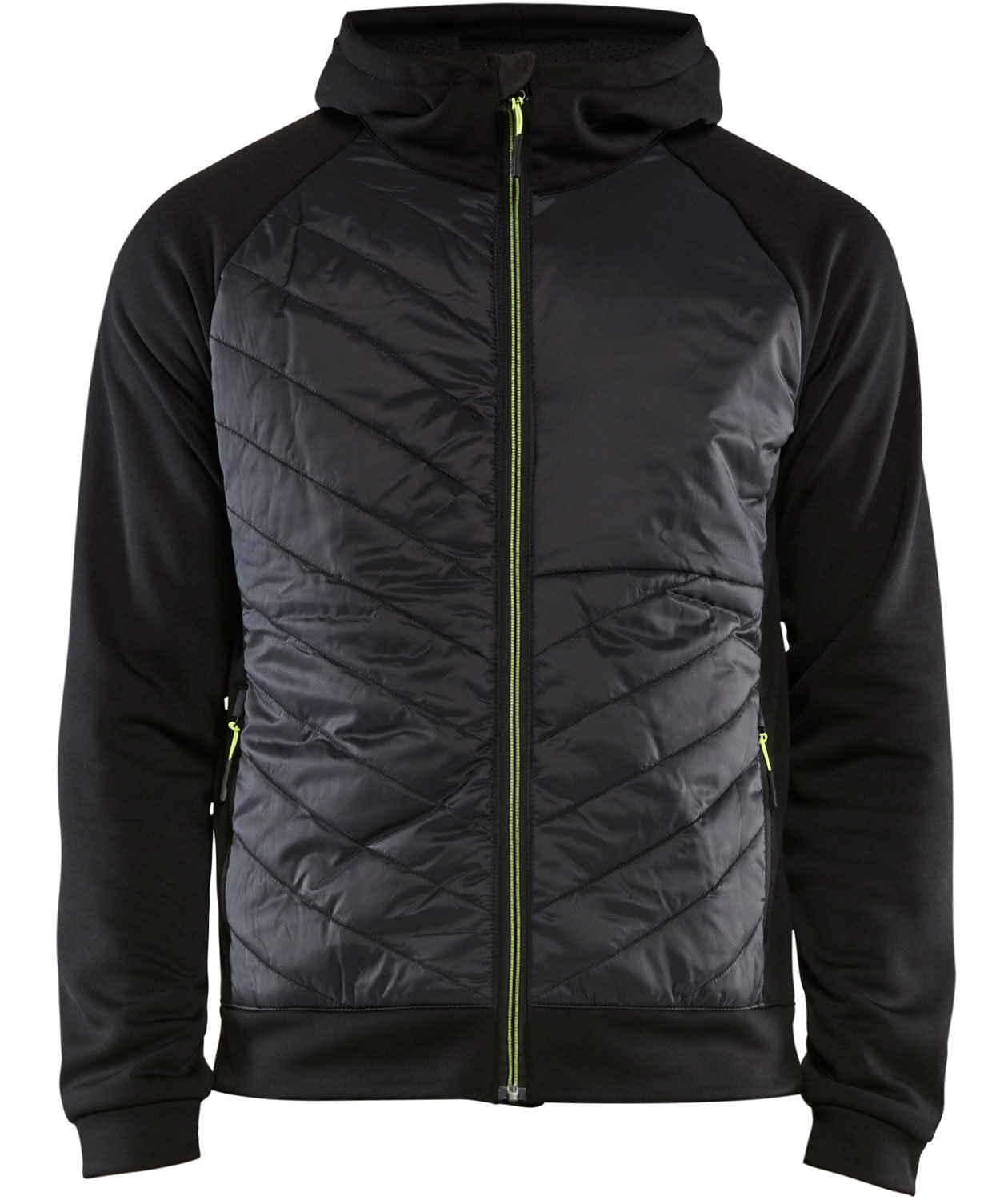 Bl&aring;kl&auml;der hybrid h&aelig;ttetr&oslash;je, Sort/Hi-Vis Gul, Sort/Hi-Vis Gul, swatch