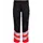 Engel Safety work trousers, Black/Hi-Vis Red, Black/Hi-Vis Red, swatch
