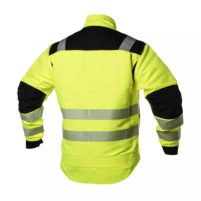Viking Rubber Evosafe work jacket, Hi-Vis Yellow, large image number 1