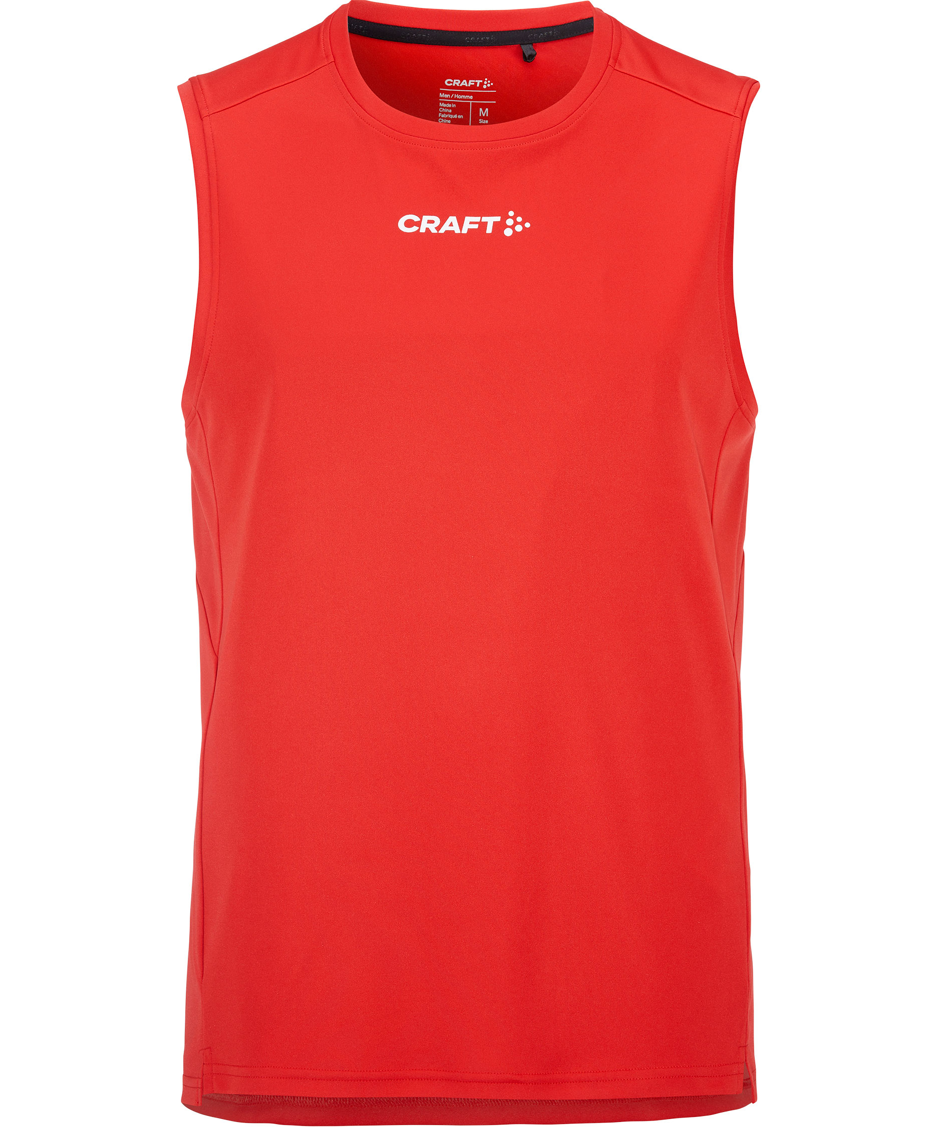 Craft Rush tank top, Bright red, Bright red, swatch