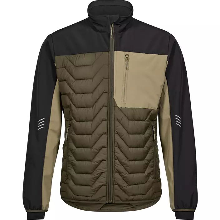 Engel Entire Hybridjacke, Forest Green/Black, large image number 0