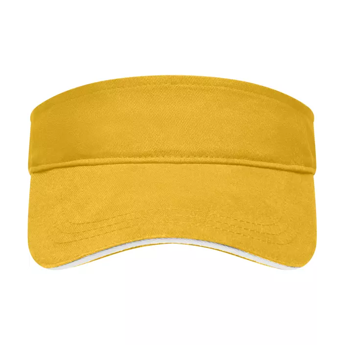 Myrtle Beach Sandwich sunvisor, Gold-yellow/White, Gold-yellow/White, large image number 0