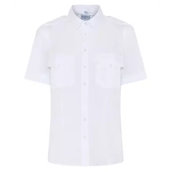 Angli Classic kortærmet damepilotskjorte, Hvid