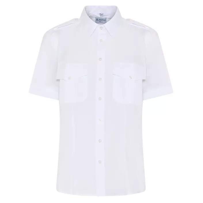 Angli Classic kurzärmlige Damen Pilotenhemd, Weiß, large image number 0