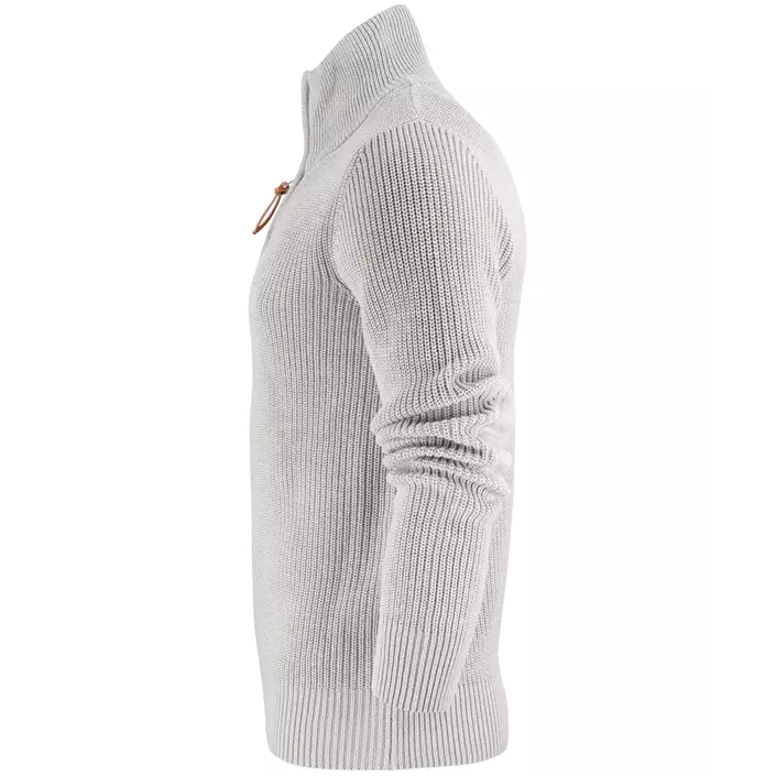 James Harvest Flatwillow knitted pullover, Grey melange, large image number 3