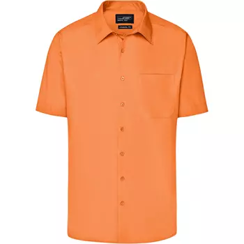 James & Nicholson modern fit kortærmet skjorte, Orange