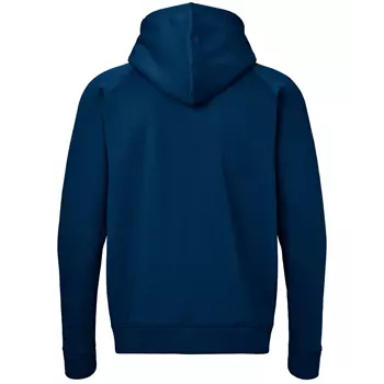Kansas Icon X hoodie med blixtlås, Mörk Marin