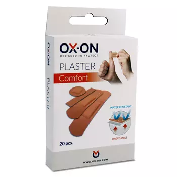 OX-ON Comfort plaster 20 stk, Natur