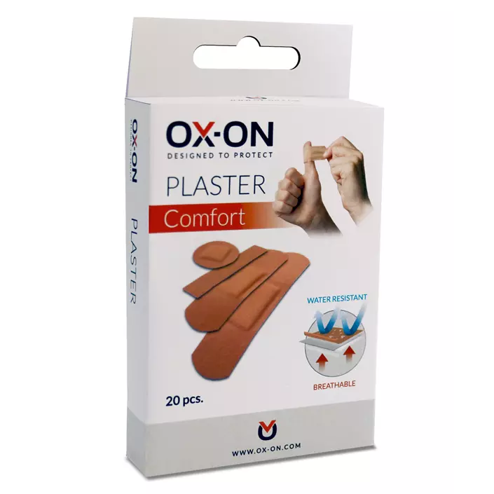 OX-ON Comfort plaster 20 stk, Natur, Natur, large image number 0