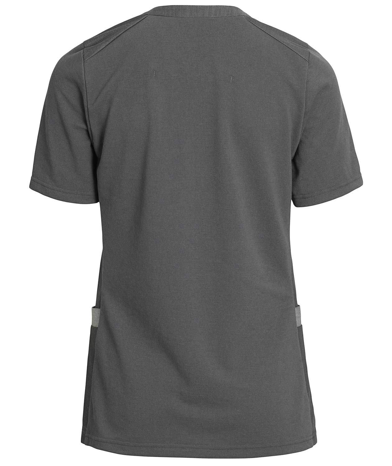 Kentaur pique women's smock, Grey Melange, large image number 2