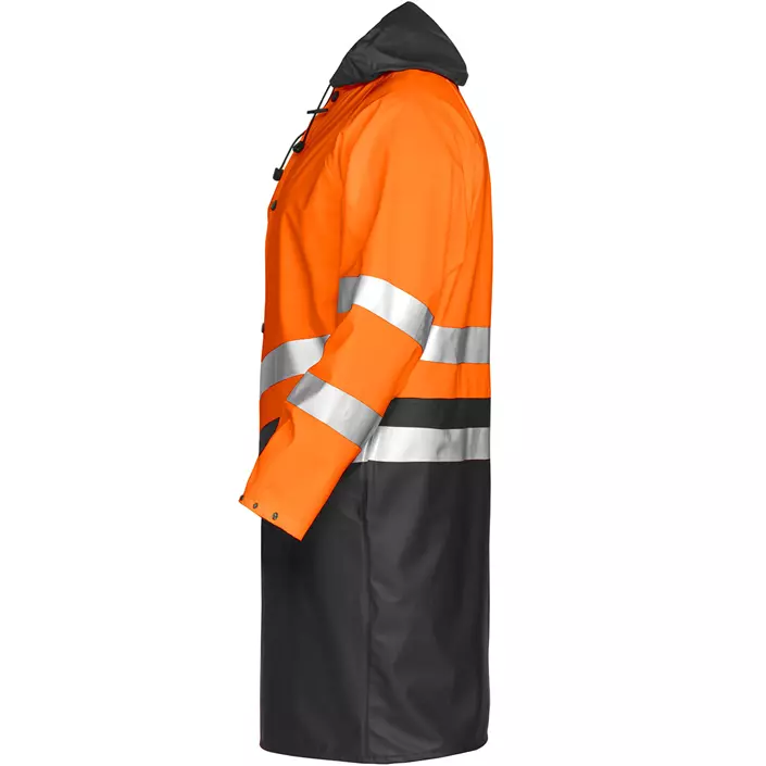 ProJob raincoat 6403, Hi-Vis Orange/Black, large image number 2