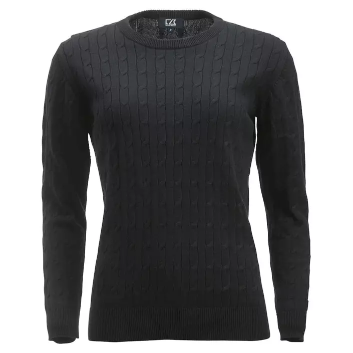 Cutter & Buck women's knitted pullover, Black, large image number 0