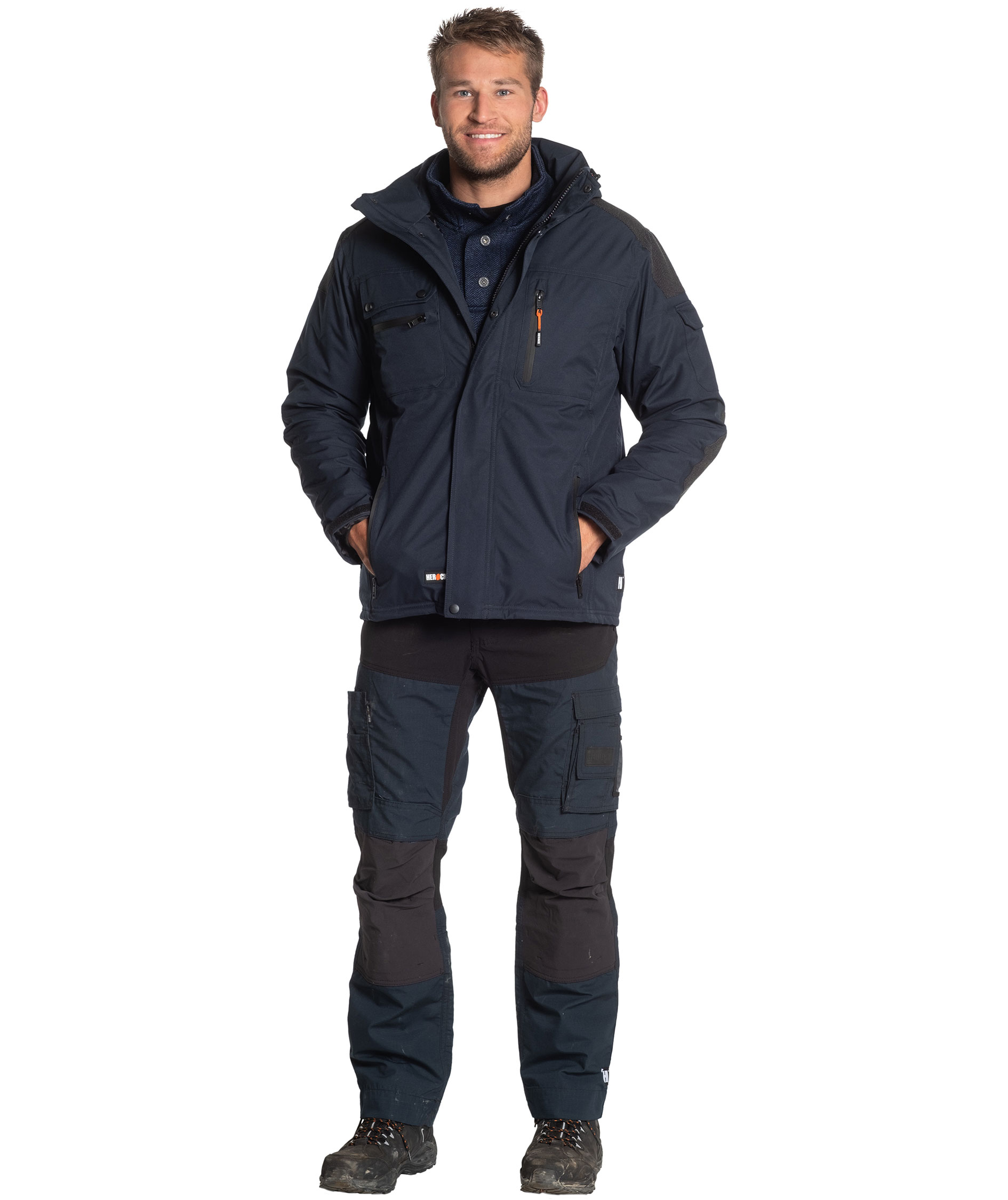 HEROCK Persia winter jacket, Navy, large image number 1