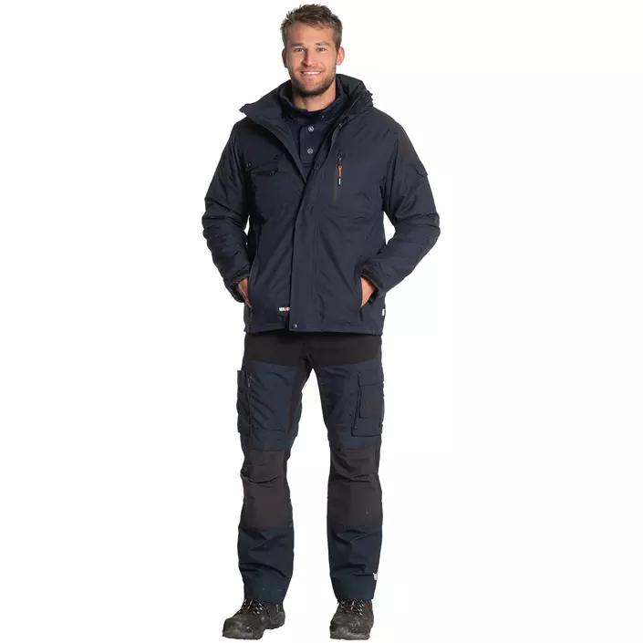 HEROCK Persia vinterjacka, Navy, large image number 1