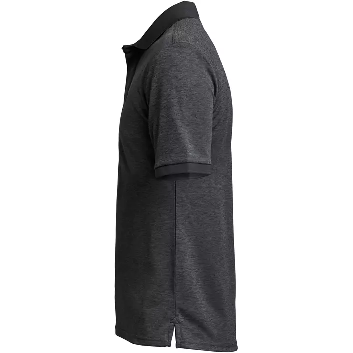 Tenson TXlite Melange pikétröja, Black, large image number 3