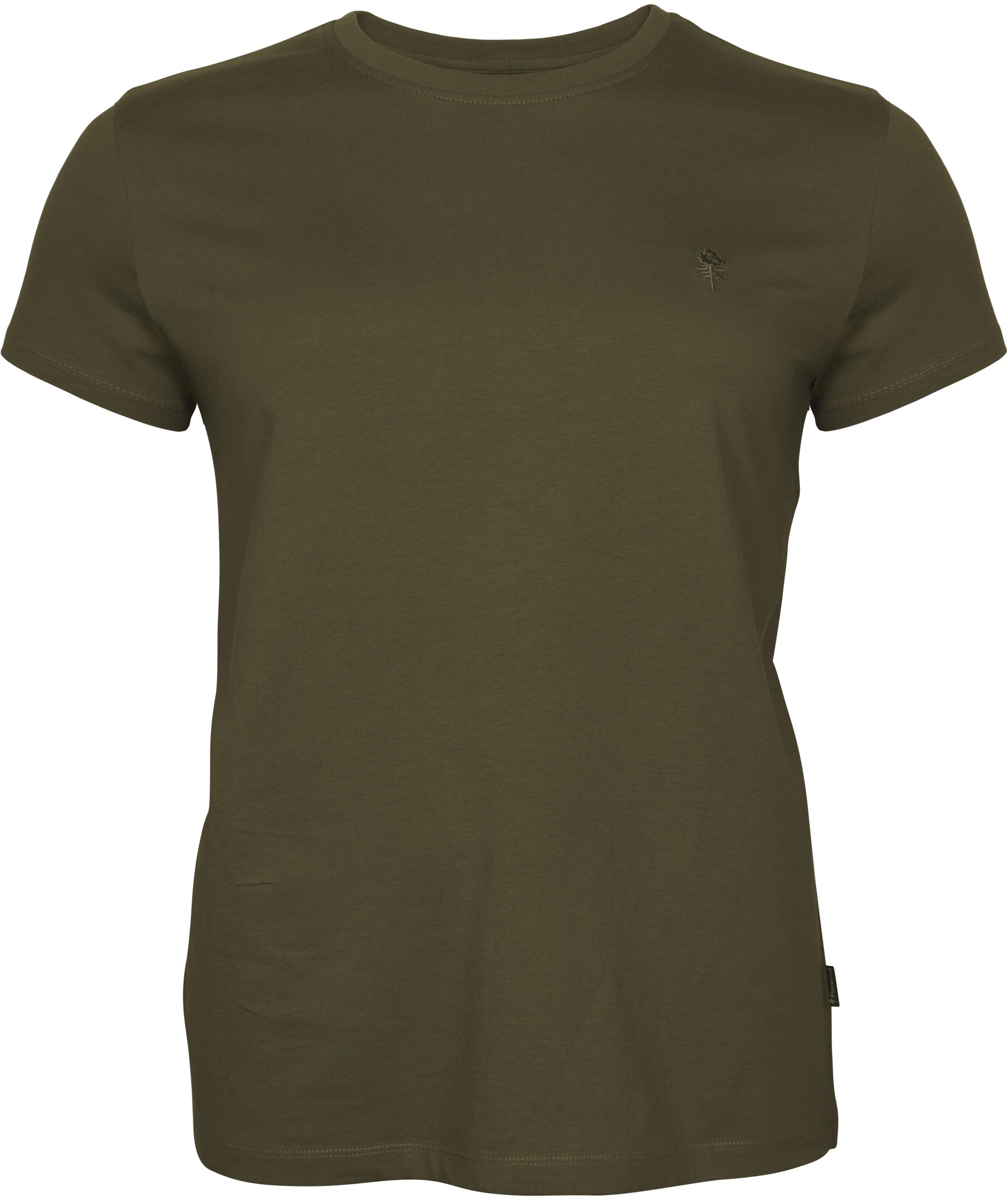 Pinewood 3-pak dame T-shirt, Green/Hunting Brown/Khaki, large image number 7