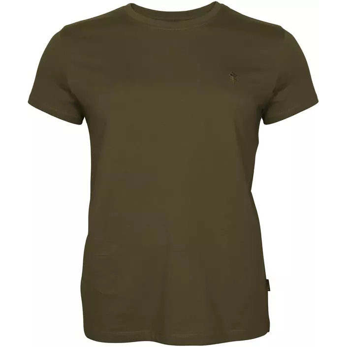 Pinewood 3-pak dame T-shirt, Green/Hunting Brown/Khaki, large image number 7