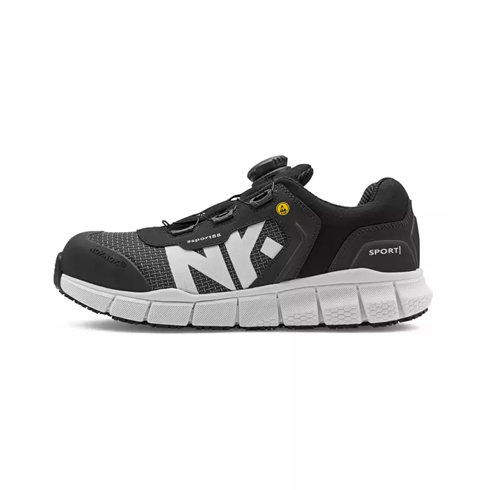 Noknok Sport88 safety shoes S1P, Black, large image number 0