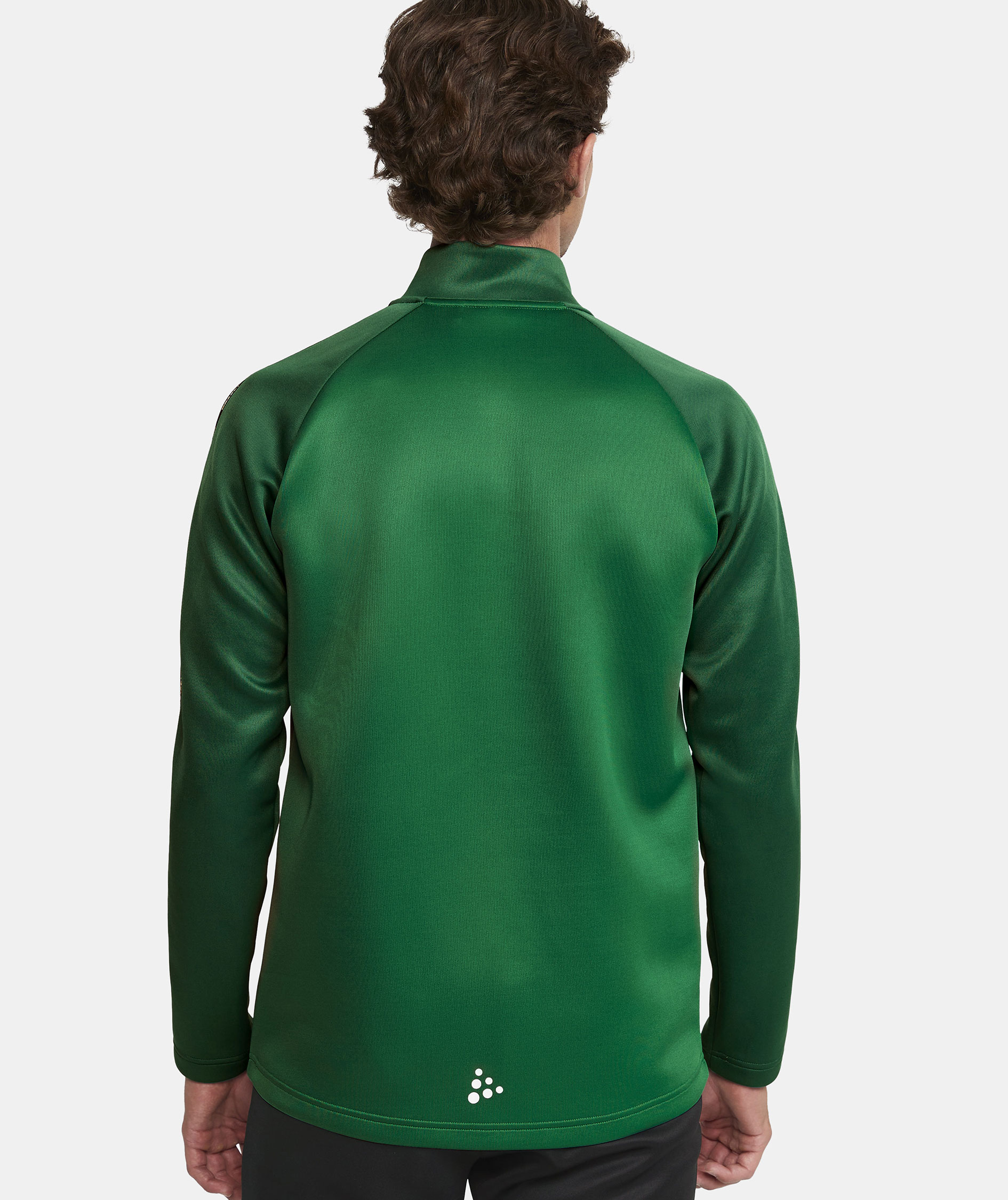 Craft Squad 2.0 halfzip treningsgenser, Team Green-Ivy, large image number 4