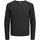 Jack & Jones JJECOOPER stickad tröja, Dark Grey Melange, Dark Grey Melange, swatch