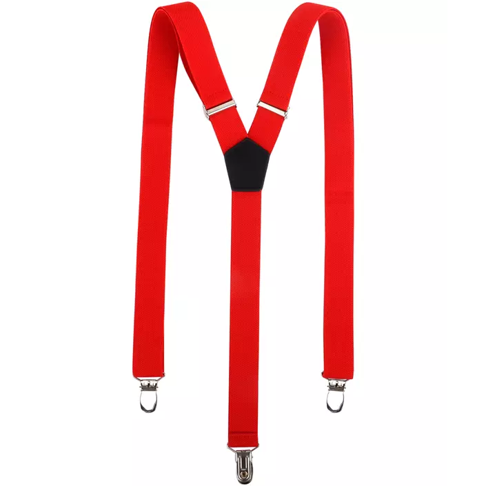 Karlowsky classic adjustable braces, Red, Red, large image number 1