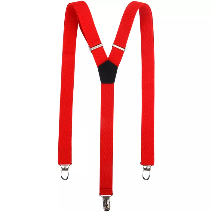 Karlowsky classic adjustable braces, Red, Red, large image number 1