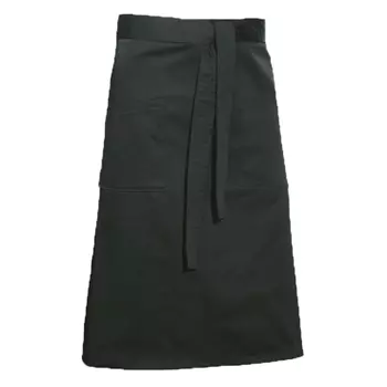 Toni Lee Beer apron with pockets, Black