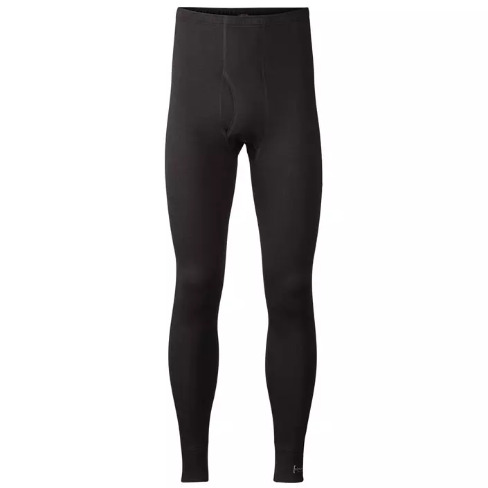 Xplor baselayer trousers with merino wool, Black, large image number 0