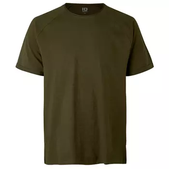 ID Core slub T-Shirt, Olivgrün