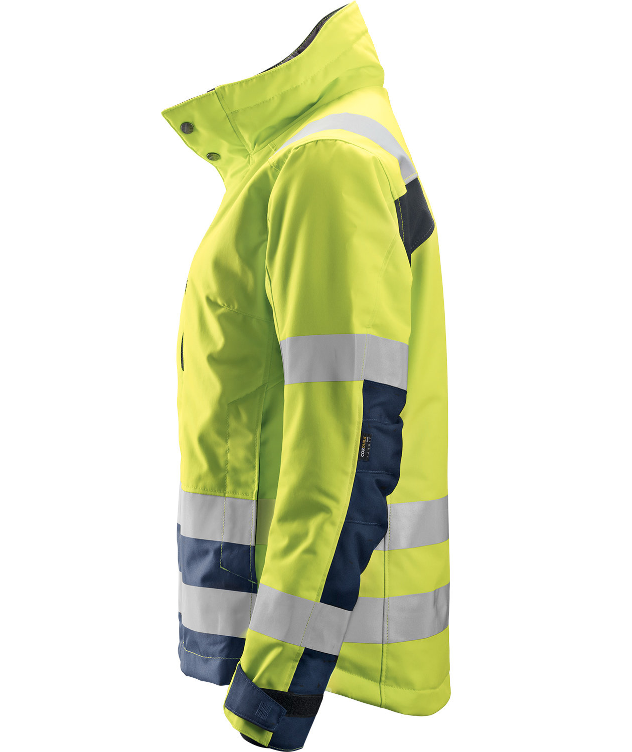 Snickers AllroundWork 37.5&reg; vinterjacka 1137 dam, Varsel gul/marinbl&aring;, large image number 2